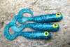 Guma Great Fish GF1 Twister 4,9cm | Glitter Blue | rybny | 10 szt.