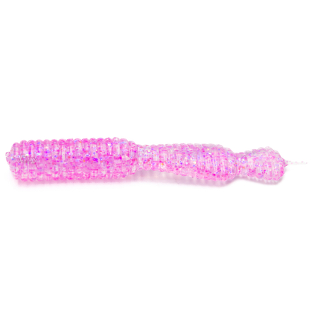 Guma Great Fish GF2 Leech 6cm | Glitter Pink | krewetkowy | 10 szt.