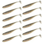 Guma Keitech Easy Shiner 2" | 5,08cm | #462 Electric Smoke Craw | 12 szt.