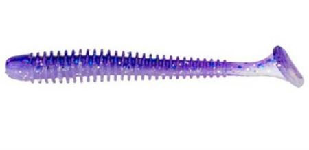 Guma Keitech Swing Impact 3" | 7,2cm | LT#45 Purple Ice Shad | 10 szt.