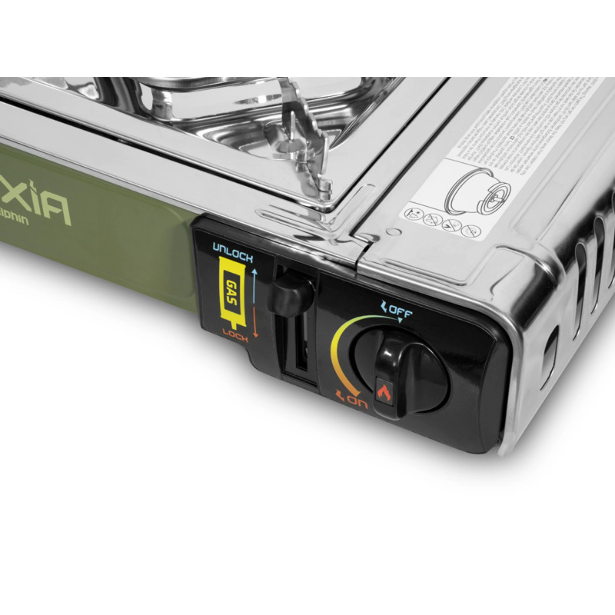 Kuchenka gazowa Delphin INOXIA