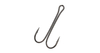 Kotwice Mikado Jaws Double Hook podwójna nr 3/0 - 5szt.