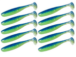Guma Keitech Easy Shiner 3" | 7,6cm |  LT#60 Blue X Chart | 10 szt.