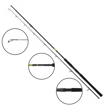 .Wędka Daiwa Prorex X T&B Spin 2.40m 135g