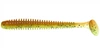 Keitech Swing Impact 4"/10,2cm #CT14 Motoroil / Chartreuse - 8szt.
