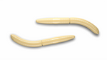 Przynęta Libra Lures Fatty D'Worm Tournament 5.5cm | 005 - Cheese | brak zapachu | 12 szt.