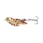 Obrotówka Savage Gear Sticklebait Spinner #3 | Minnow Gold Red