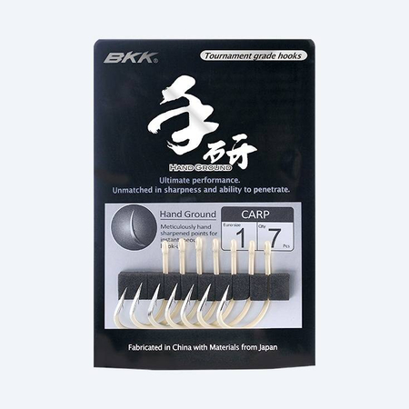 Haczyki Karpiowe BKK Carp Hook Sand Yellow | #4 | 8 szt.