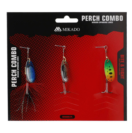 Zestaw Błystek obrotowych Mikado Perch