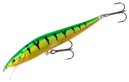 Wobler Mikado Fishunter -ghost 10cm / Firetiger- Neutralny
