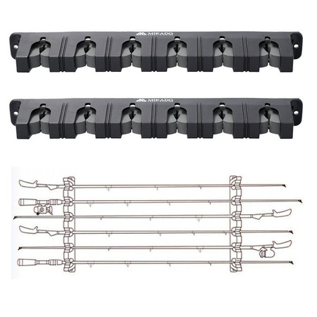 Stojak uchwyt na wędki Mikado Horizontal Rod Rack
