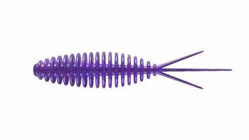 Przynęta LIBRA LURES Turbo Worm 5.6cm - 020 - Purple With Glitter - 8szt (Bez Zapachu)