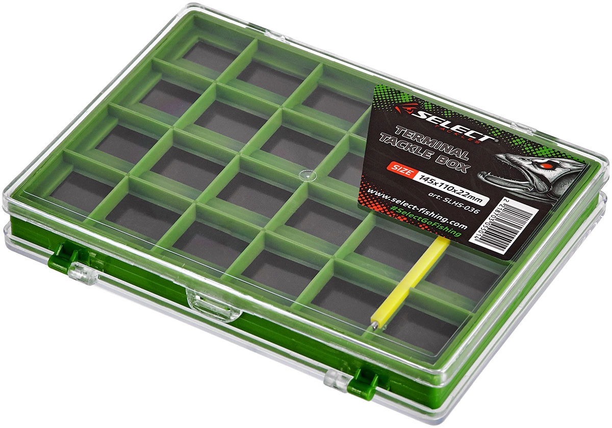 Pudełko na haczyki Select Terminal Tackle Box SLHS-036 | 14,5x11x2,2cm