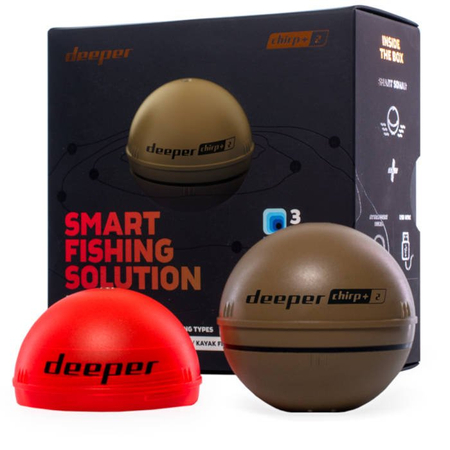 Echosonda Deeper CHIRP+ 2 z wzmacniaczem Range Extender Kit