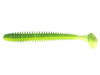Guma Keitech Swing Impact 2.5" | 6,35cm |  LT#62 Chart Lime Shad | 10 szt.