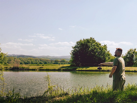 Wędka DELPHIN Magma LEGEND4RY 360cm / 120g / 3sec