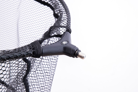 Kosz do podbieraka Mikado 60/50cm gumowana siatka oczko 6mm