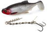 Zestaw Guma Westin Ricky the Roach ST 14cm | Redlight - 1szt + Dozbrojka Vis Vangen 2szt.