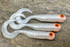 Guma Great Fish GF1 Twister 4,9cm | Silver Pearl | rybny | 10 szt.