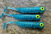 Guma Great Fish GF1 4,9cm | Glitter Blue | bezzapachowy | 10 szt.