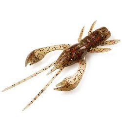 Przynęta FishUp Real Craw 2" (5,08cm) - #045 Green Pumpkin/Red & Black - 7 szt.