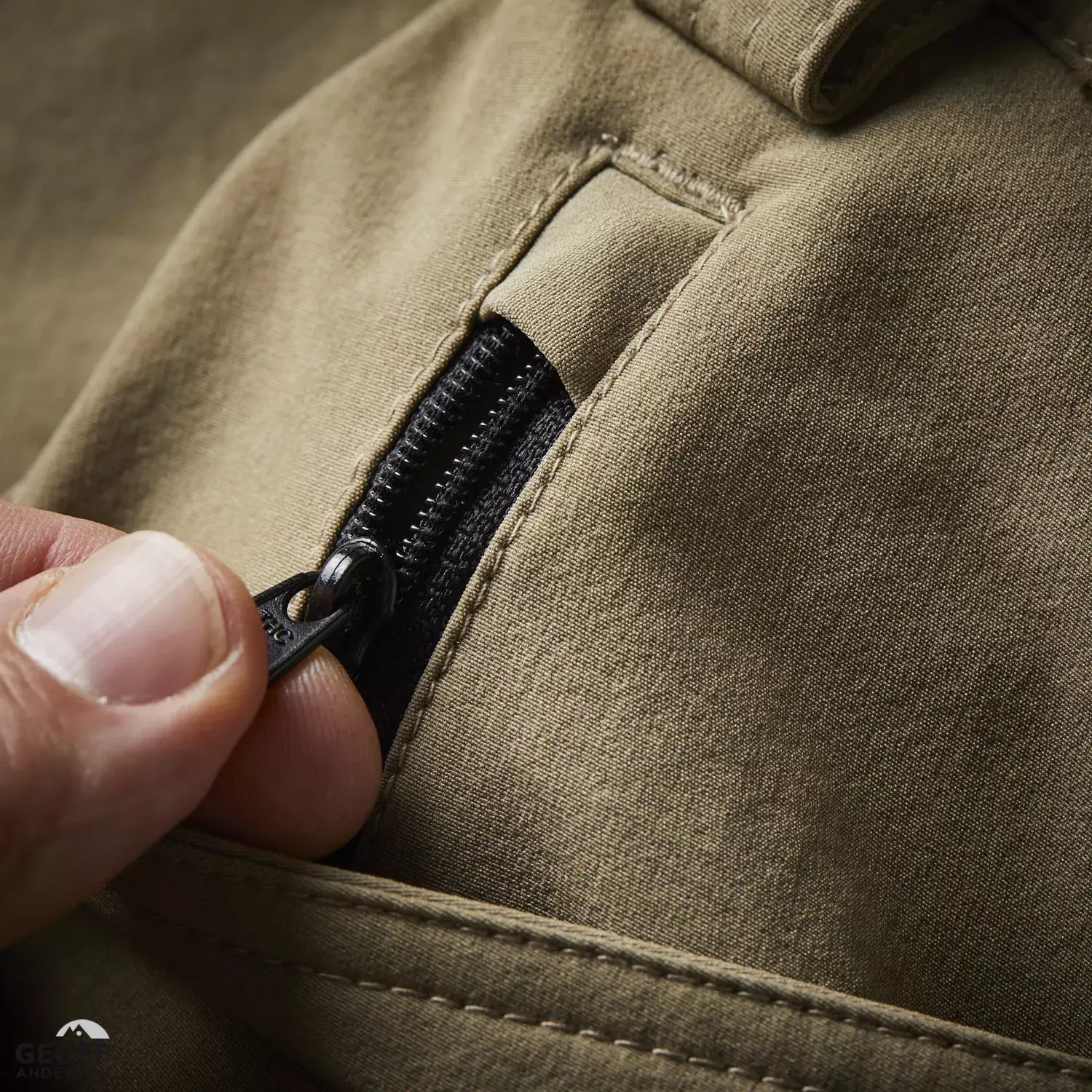 Spodnie Geoff Anderson ZipZone2 Green rozm. M