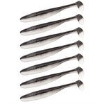 Guma Keitech Easy Shiner 4" | 10,16cm | #445 Black Shiner | 7 szt.