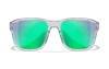 Okulary polaryzacyjne WILEY X TREK Green Mirror Gloss Crystal Light Grey Frame