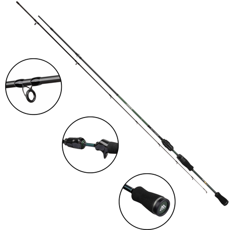 Wędka Castingowa MIKADO JAWS BAIT FINESSE CAST 193cm c.w. 1-5g (2 sec)