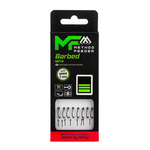 Przypony do methody Mikado MF14 z igłą - hak z zadziorem nr 12 / żyłka 0.20mm / 10cm / 8szt.