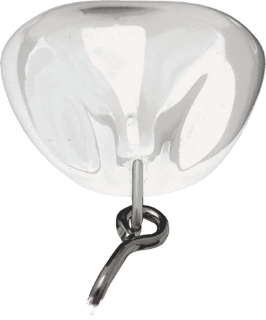 Główka Headbanger RockerHead - 11g - 4/0 - White - 3 szt.