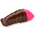 Gumy FishUp Maya 4,0cm | 1,6" | #139 Earthworm/Hot Pink | 7szt.