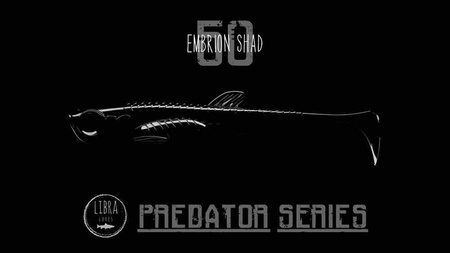 Przynęta Libra Lures Embrion Shad 3" | 7.5 cm | 003 - Blue Pearl | 8 szt.