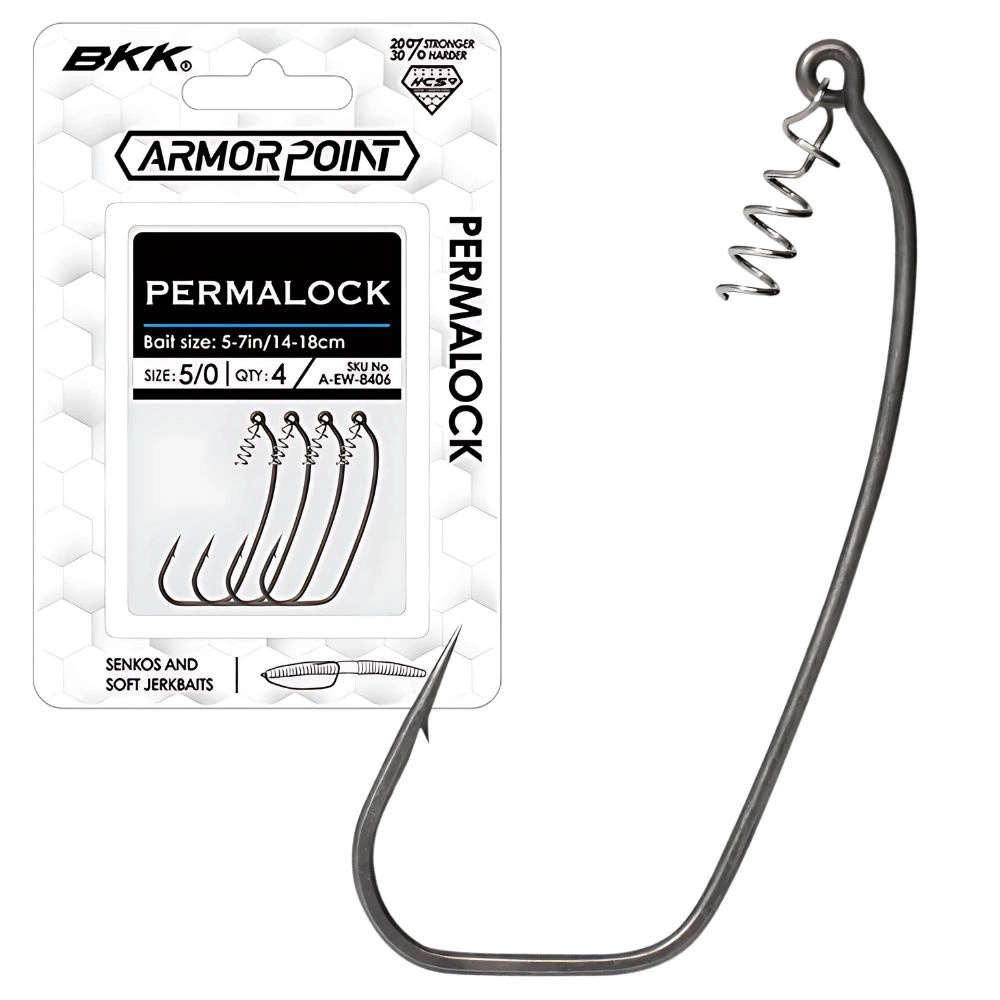 Haczyki offsetowe BKK Permalock | #2/0 | 5 szt.