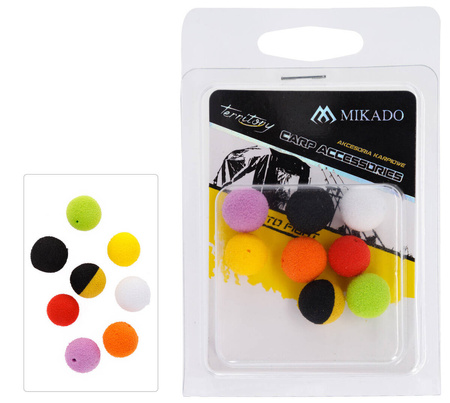 Kulki piankowe Mikado ZIG RIG - POP UP 12mm | MIX | 8szt.