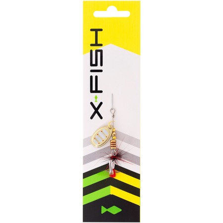 Obrotówka X-Fish Termite №1 | 2,5g | Gold SRD