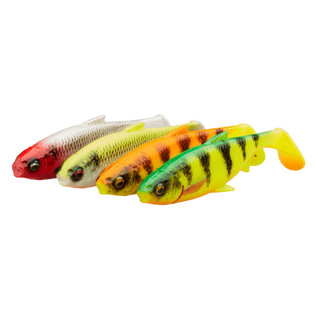 Zestaw przynęt Savage Gear 3D LB River Roach 10cm | Dark Water Mix | 4 szt.