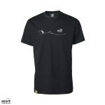 T-shirt Geoff Anderson Organic Tee | Black Pollution | L