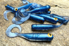 Guma Great Fish GF1 Twister 4,9cm | Blue Pearl | bezzapachowy | 10 szt.