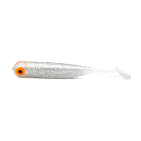 Guma Great Fish GF1 4,9cm | Silver Pearl | rybny | 10 szt. | Edycja Limitowana Typ od Ryb