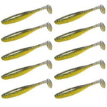 Guma Keitech Easy Shiner 3" | 7,6cm | LT#51 Smoky Yellow | 10 szt.