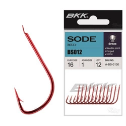 Haczyki BKK Sode Red Diamond | #14 | 12 szt.