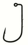 BKK Diamond, 9063-NP Jig hook,Black Nickel, 2# 1000szt