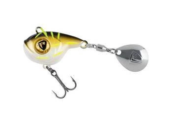Wirujący ogonek FOX RAGE Ultra UV Big Eye Spin 14g Black & Gold