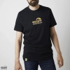 T-shirt Geoff Anderson Organic Tee | Black Orange Chest | XXL