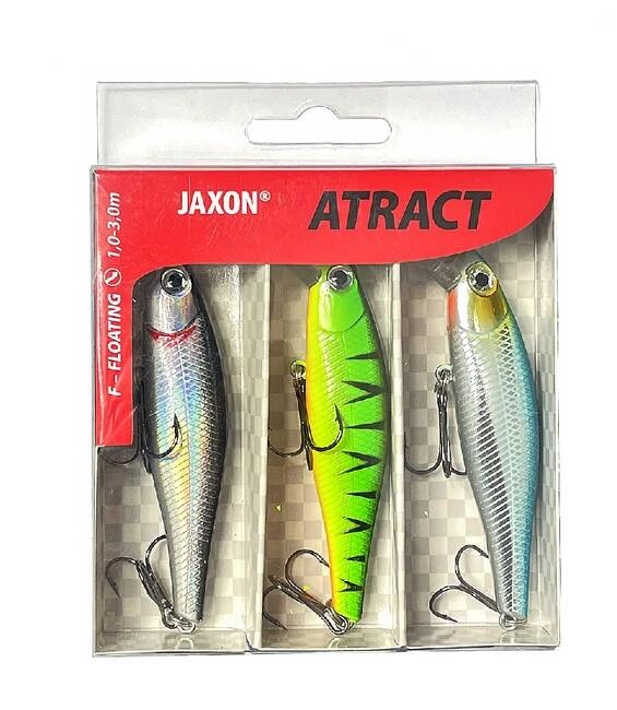 Wobler Jaxon Atract Logis | 8cm | 10g | Mix | 3 szt.