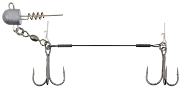 Dozbrojka z dociążeniem Konger Spinning System 5g - 12 cm - 27 kg - 2/0 - 1 szt. Do gum 22-25cm