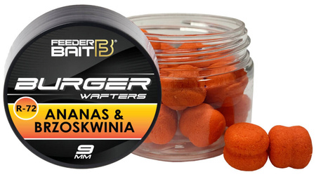 Feeder Bait Burger Wafters | R-72 Ananas & Brzoskwinia