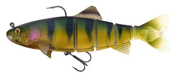 Fox Rage Replicant Jointed Trout - Stickleback UV - 110g - 18cm