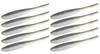 Guma Keitech Shad Impact 3" | 7,6cm | #440 Electric Shad | 10 szt.